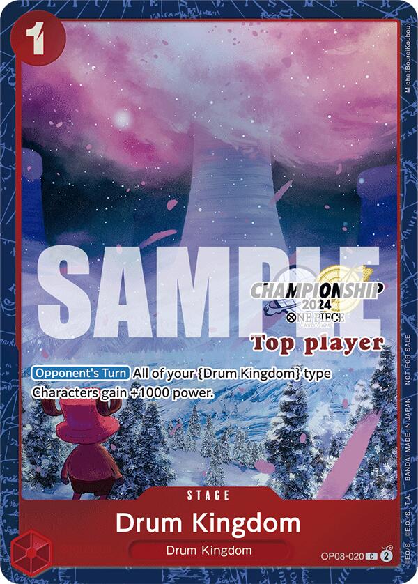 Drum Kingdom (Championship 2024 Top Player Pack) [One Piece Promotion Cards] | Eastridge Sports Cards & Games