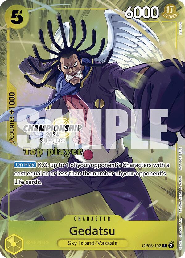 Gedatsu (Championship 2024 Top Player Pack) [One Piece Promotion Cards] | Eastridge Sports Cards & Games