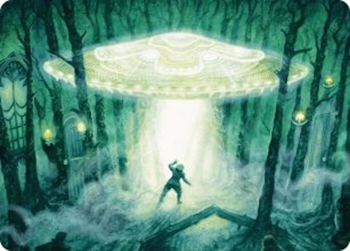 Unidentified Hovership Art Card [Duskmourn: House of Horror Art Series] | Eastridge Sports Cards & Games