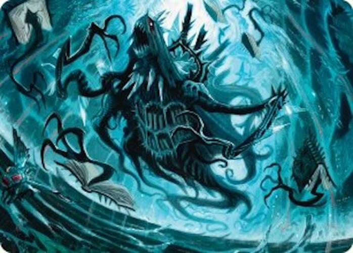 Overlord of the Floodpits Art Card [Duskmourn: House of Horror Art Series] | Eastridge Sports Cards & Games