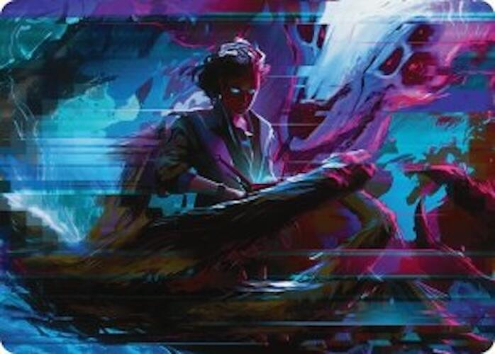 Demonic Counsel Art Card (32/54) [Duskmourn: House of Horror Art Series] | Eastridge Sports Cards & Games
