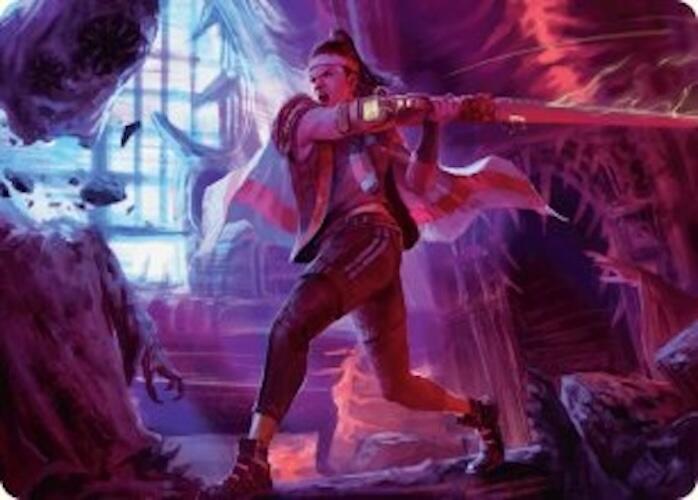 Diversion Specialist Art Card [Duskmourn: House of Horror Art Series] | Eastridge Sports Cards & Games