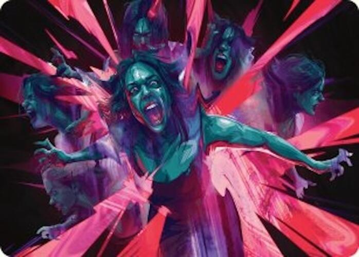 Waltz of Rage Art Card [Duskmourn: House of Horror Art Series] | Eastridge Sports Cards & Games