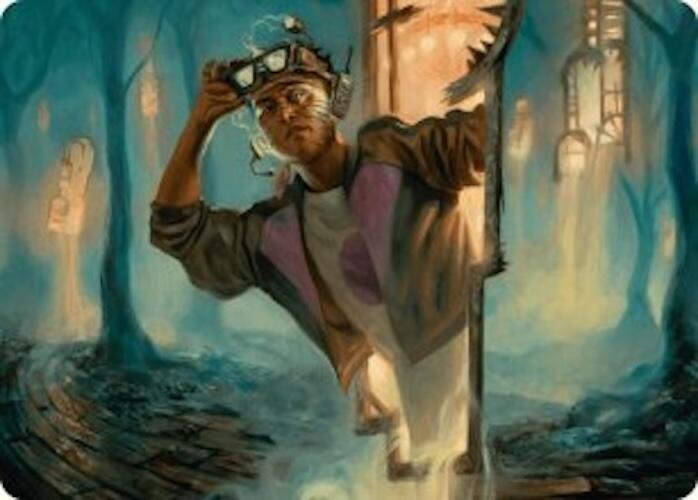 House Cartographer Art Card [Duskmourn: House of Horror Art Series] | Eastridge Sports Cards & Games
