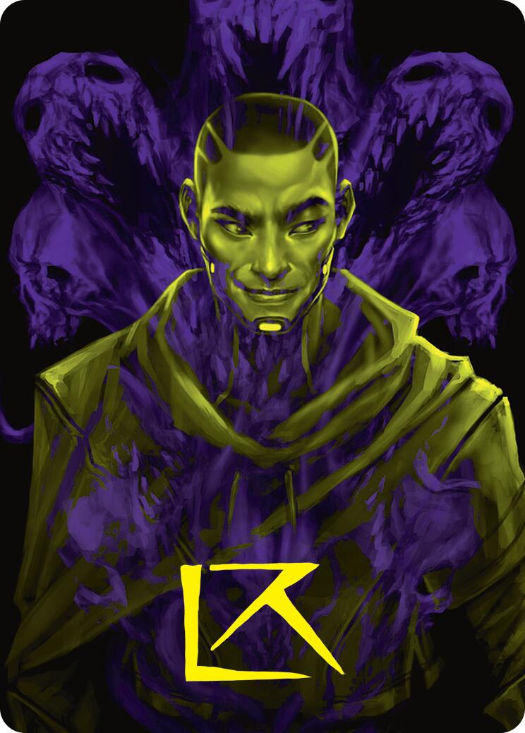 Kaito, Bane of Nightmares Art Card (Gold-Stamped Signature) [Duskmourn: House of Horror Art Series] | Eastridge Sports Cards & Games