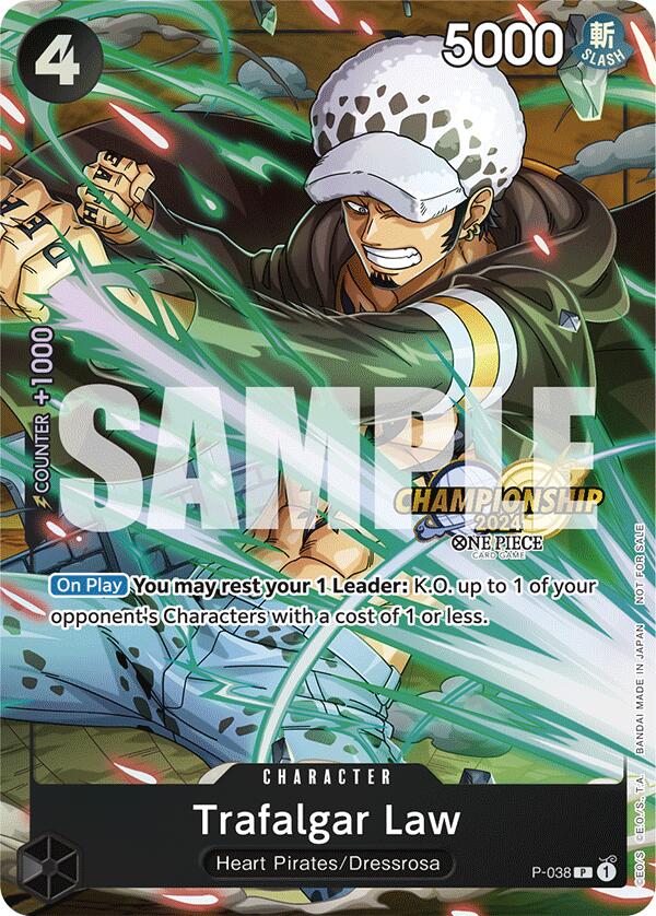 Trafalgar Law (P-038) (CS 2024 Event Pack) [One Piece Promotion Cards] | Eastridge Sports Cards & Games