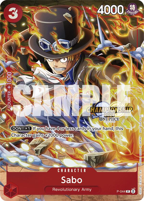 Sabo (CS 2024 Event Pack) [One Piece Promotion Cards] | Eastridge Sports Cards & Games