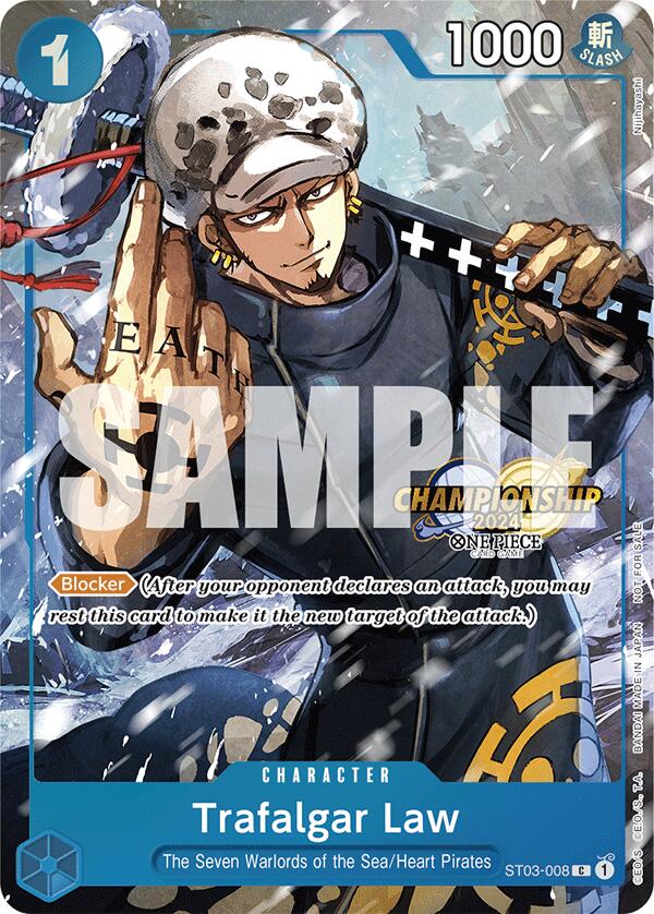 Trafalgar Law (ST03-008) (CS 2024 Event Pack) [One Piece Promotion Cards] | Eastridge Sports Cards & Games