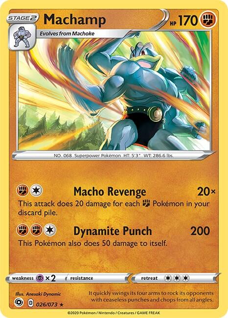 Machamp (26/73) (Intro Deck) [Sword & Shield: Champion's Path] | Eastridge Sports Cards & Games