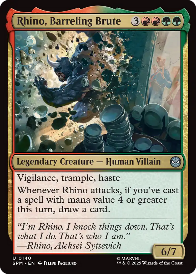 Rhino, Barreling Brute [Marvel's Spider-Man] | Eastridge Sports Cards & Games
