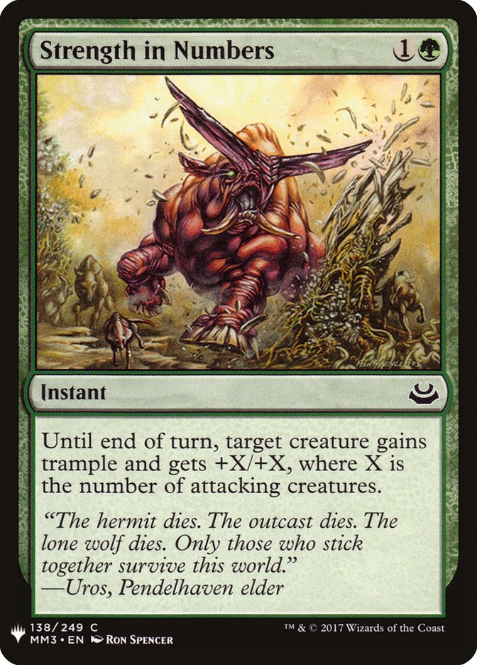 Strength in Numbers [Mystery Booster] | Eastridge Sports Cards & Games