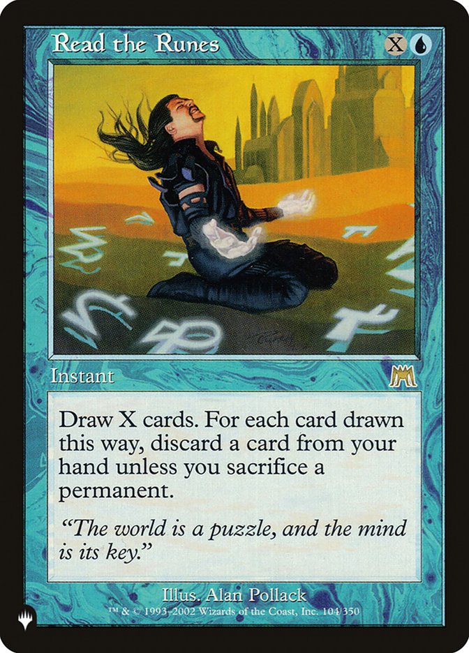 Read the Runes [The List] | Eastridge Sports Cards & Games