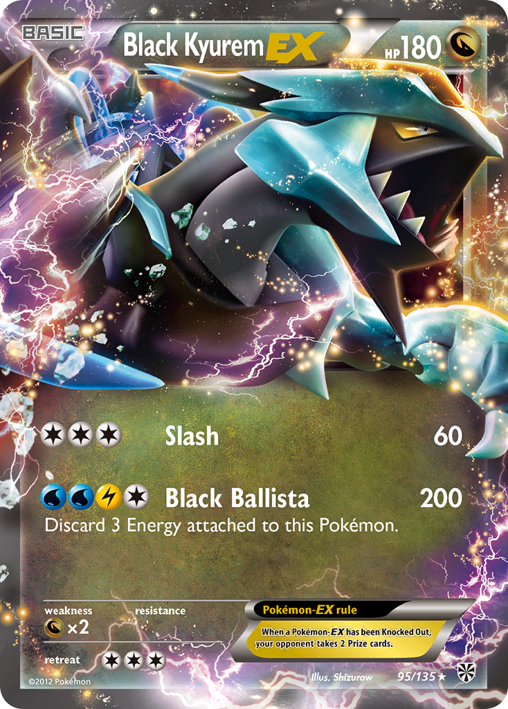 Black Kyurem EX (95/135) [Black & White: Plasma Storm] | Eastridge Sports Cards & Games