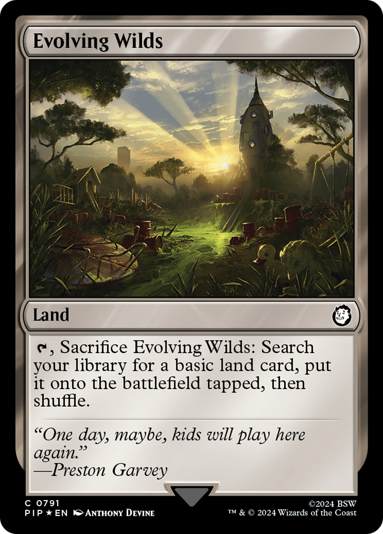 Evolving Wilds (Surge Foil) [Fallout] | Eastridge Sports Cards & Games