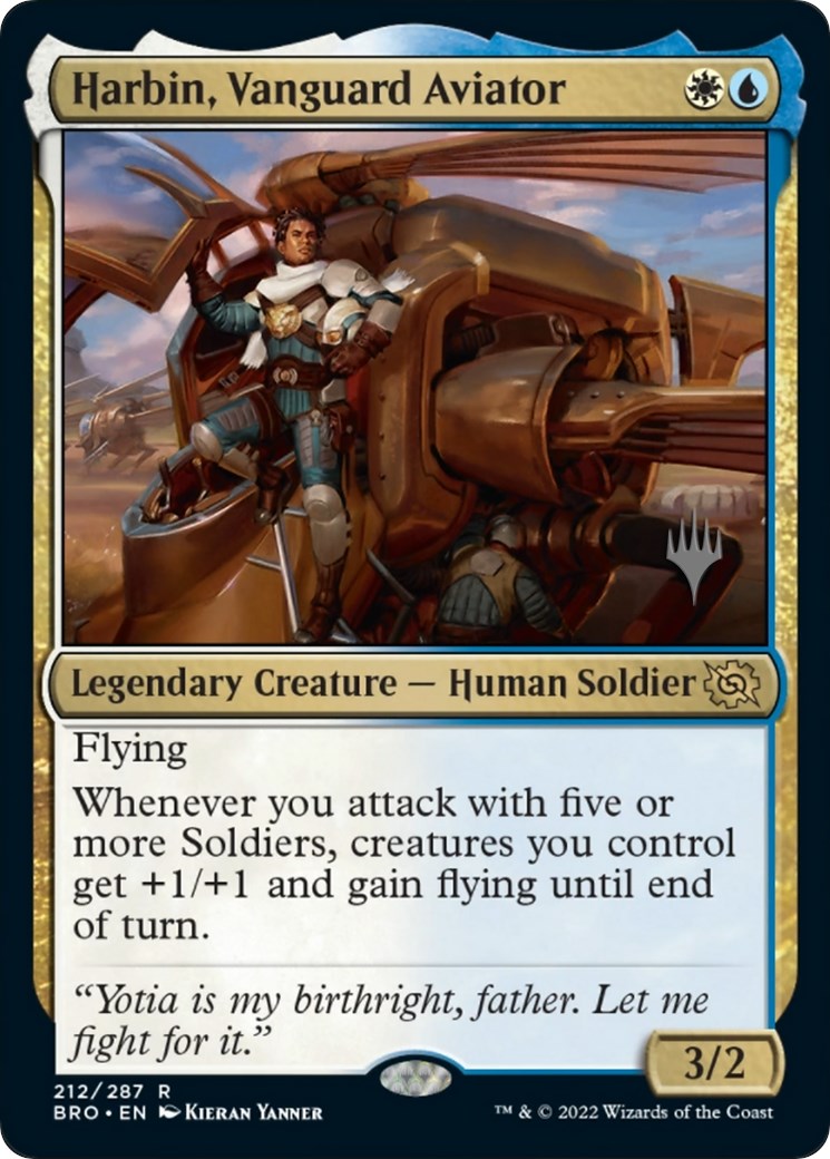 Harbin, Vanguard Aviator (Promo Pack) [The Brothers' War Promos] | Eastridge Sports Cards & Games