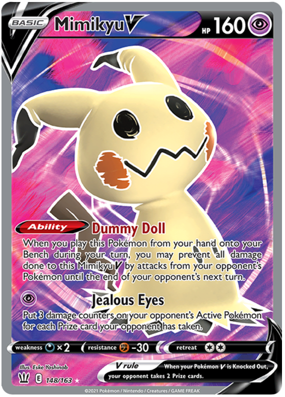 Mimikyu V (148/163) [Sword & Shield: Battle Styles] | Eastridge Sports Cards & Games