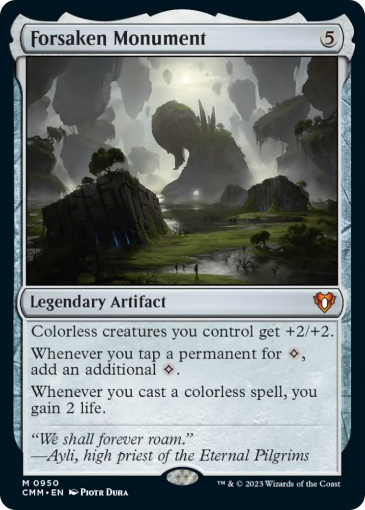 Forsaken Monument [Commander Masters] | Eastridge Sports Cards & Games