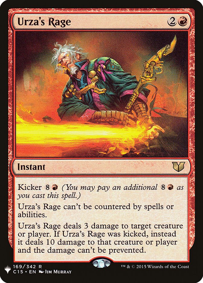 Urza's Rage [The List] | Eastridge Sports Cards & Games