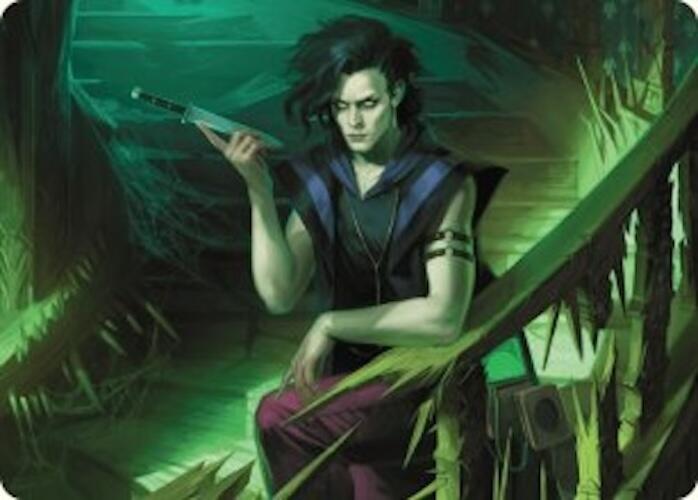 Winter, Misanthropic Guide Art Card [Duskmourn: House of Horror Art Series] | Eastridge Sports Cards & Games