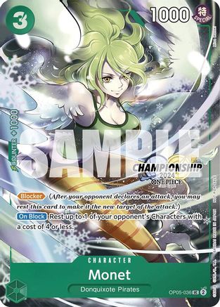 Monet (CS 2024 Event Pack Finalist) [One Piece Promotion Cards] | Eastridge Sports Cards & Games