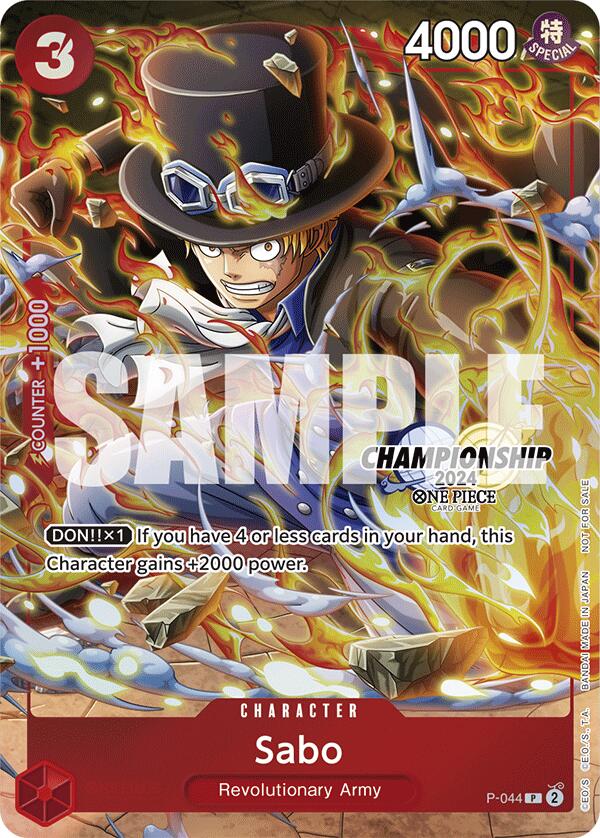 Sabo (CS 2024 Event Pack Finalist) [One Piece Promotion Cards] | Eastridge Sports Cards & Games