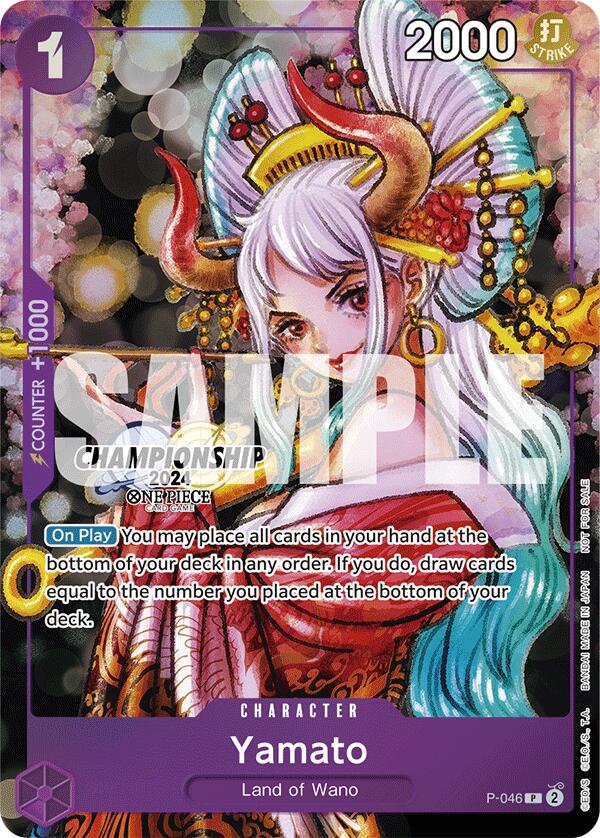 Yamato (CS 2024 Event Pack Finalist) [One Piece Promotion Cards] | Eastridge Sports Cards & Games