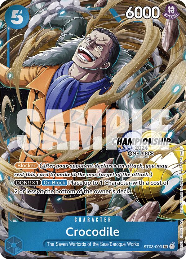 Crocodile (CS 2024 Celebration Pack) [One Piece Promotion Cards] | Eastridge Sports Cards & Games