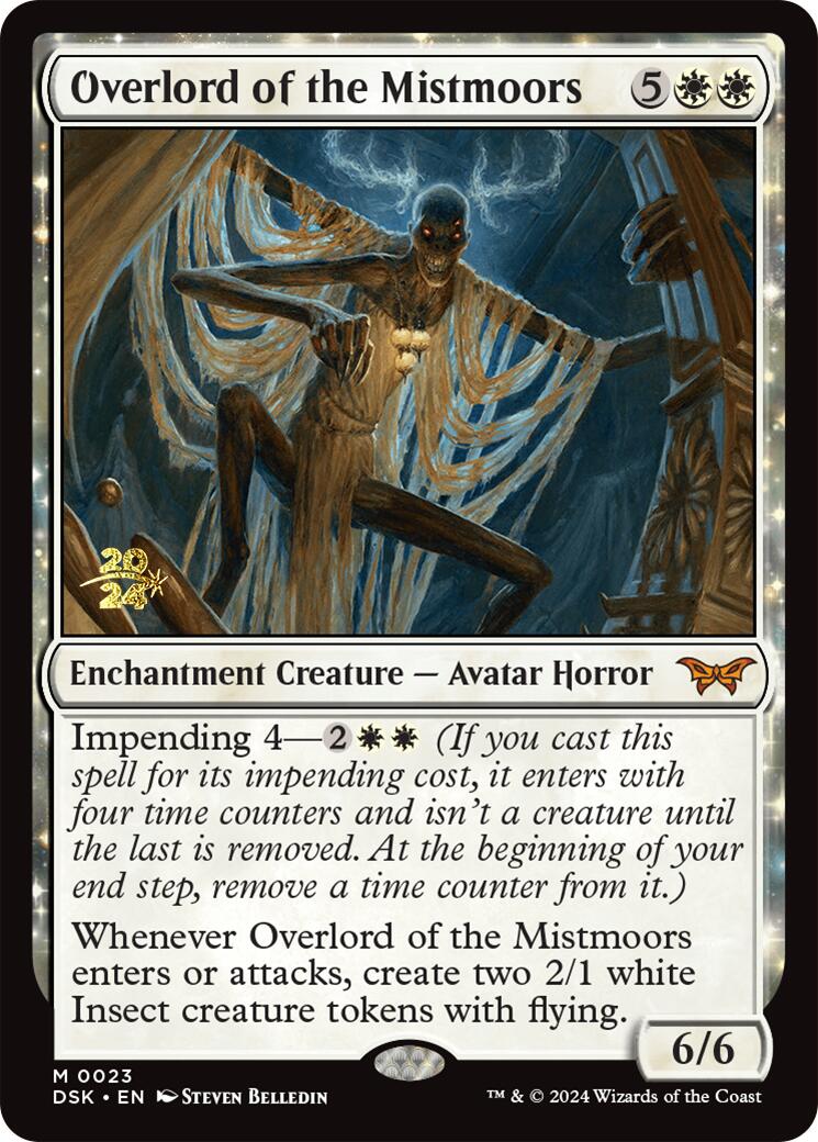 Overlord of the Mistmoors [Duskmourn: House of Horror Prerelease Promos] | Eastridge Sports Cards & Games