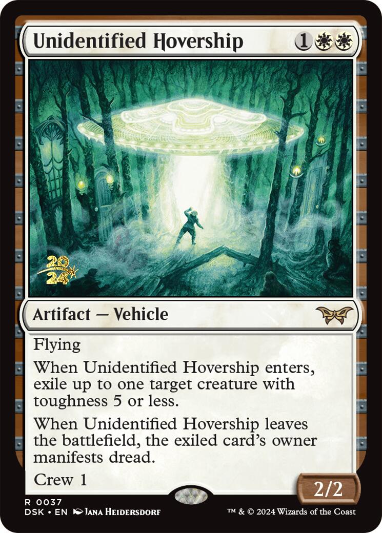 Unidentified Hovership [Duskmourn: House of Horror Prerelease Promos] | Eastridge Sports Cards & Games