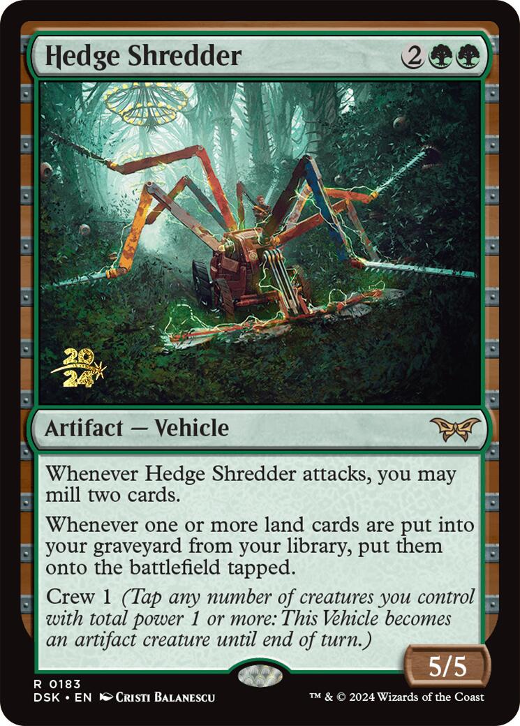 Hedge Shredder [Duskmourn: House of Horror Prerelease Promos] | Eastridge Sports Cards & Games