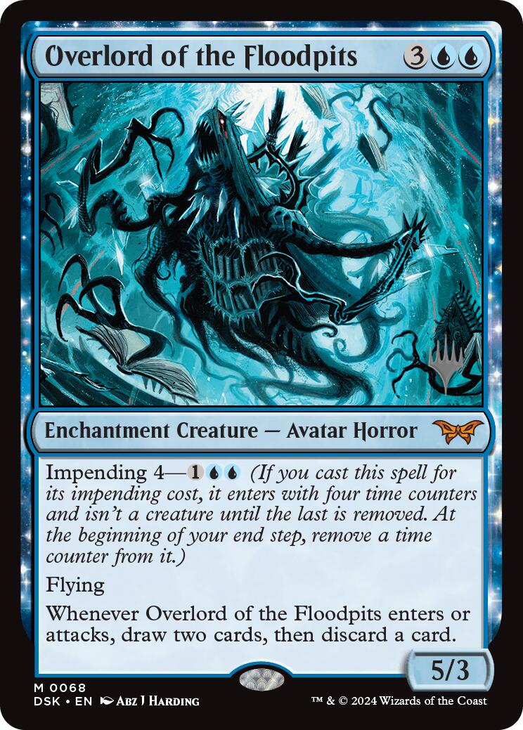 Overlord of the Floodpits [Duskmourn: House of Horror Promos] | Eastridge Sports Cards & Games