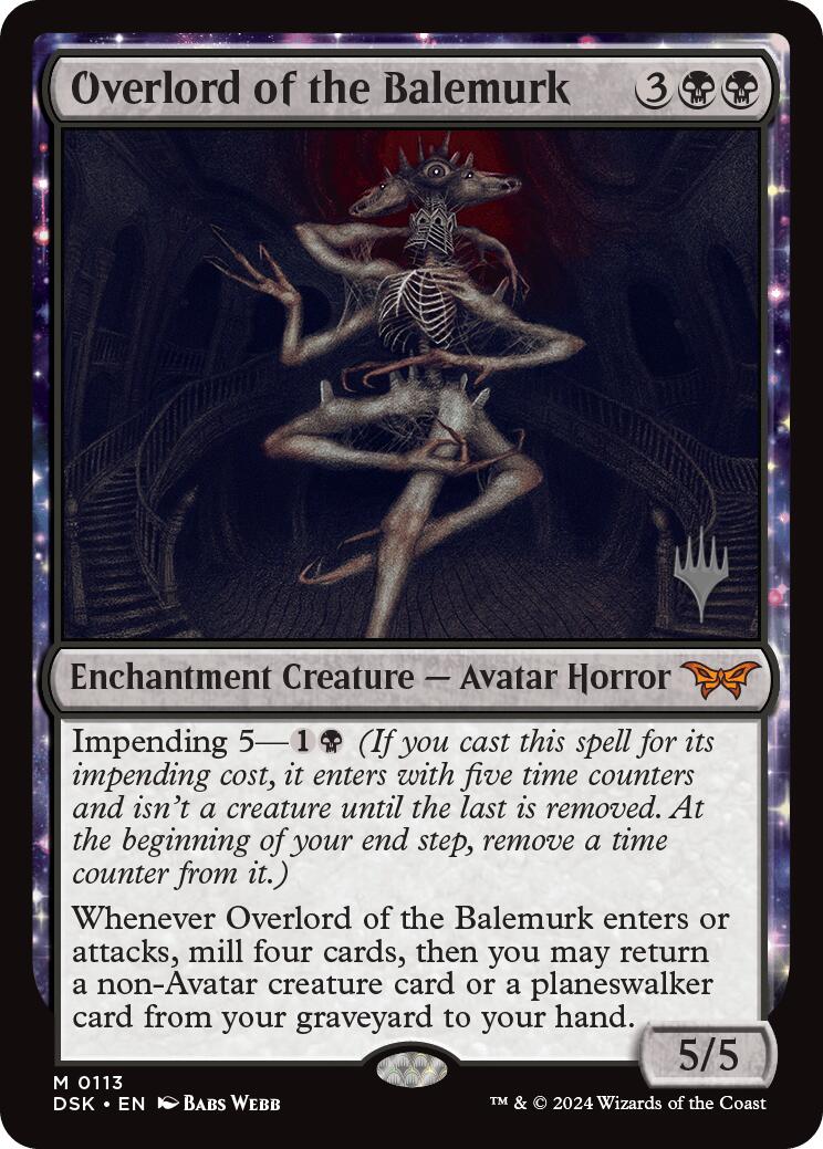 Overlord of the Balemurk [Duskmourn: House of Horror Promos] | Eastridge Sports Cards & Games