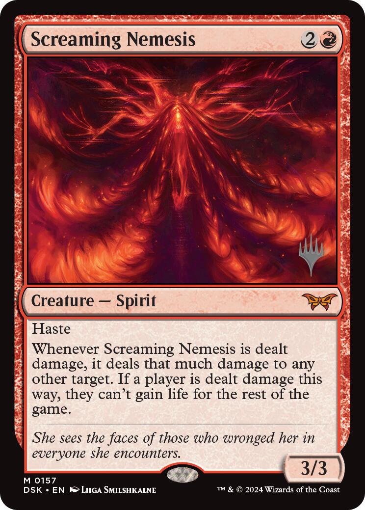 Screaming Nemesis (Promo Pack) [Duskmourn: House of Horror Promos] | Eastridge Sports Cards & Games