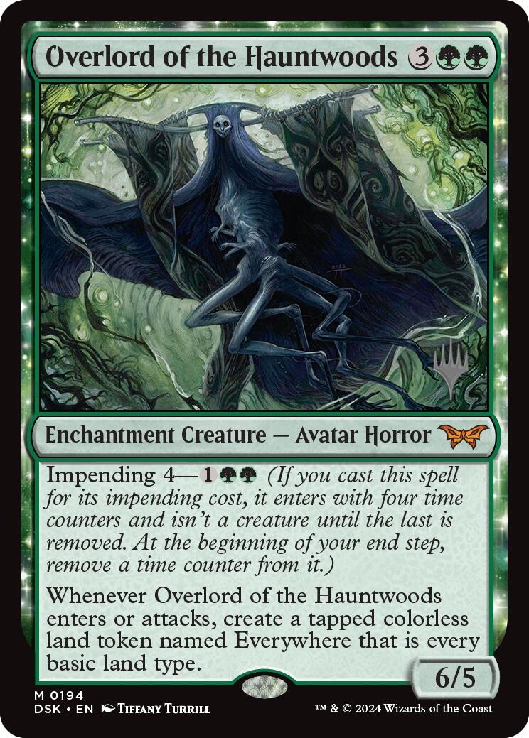 Overlord of the Hauntwoods [Duskmourn: House of Horror Promos] | Eastridge Sports Cards & Games