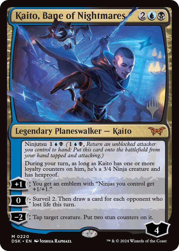 Kaito, Bane of Nightmares [Duskmourn: House of Horror Promos] | Eastridge Sports Cards & Games