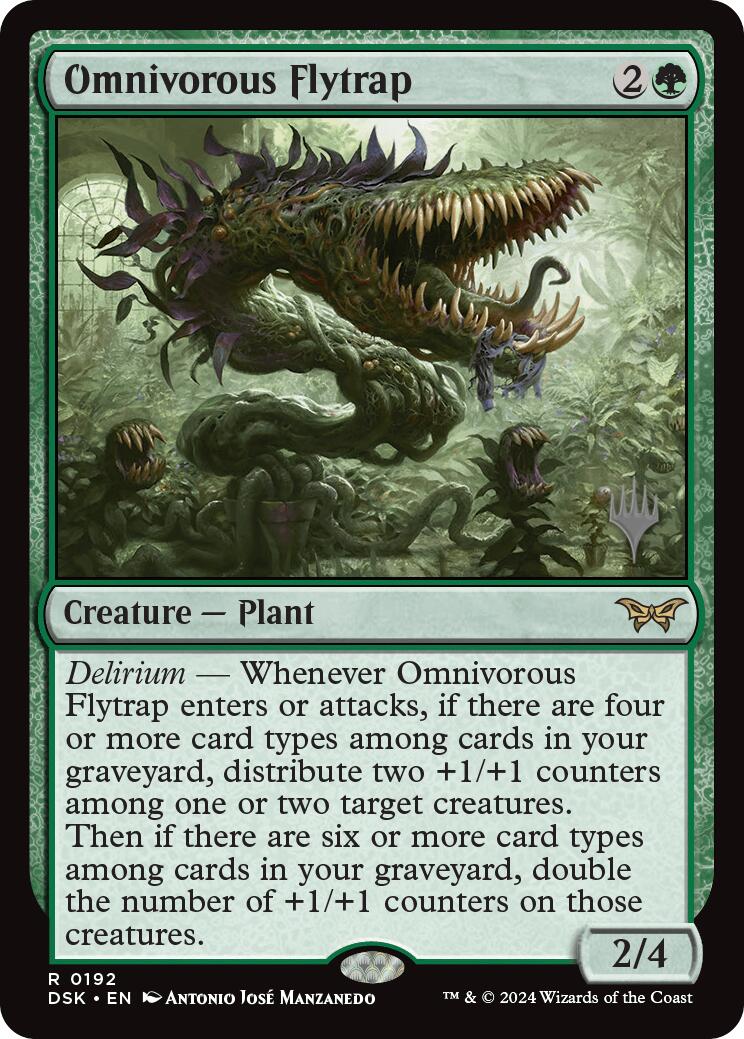 Omnivorous Flytrap [Duskmourn: House of Horror Promos] | Eastridge Sports Cards & Games