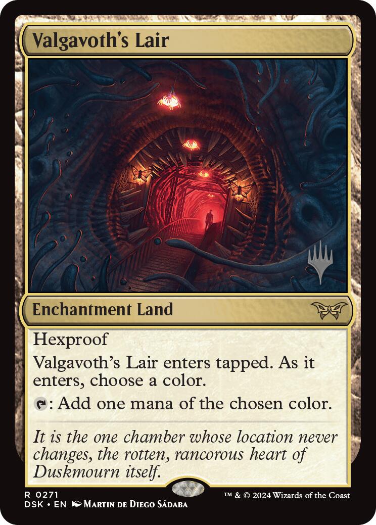 Valgavoth's Lair [Duskmourn: House of Horror Promos] | Eastridge Sports Cards & Games