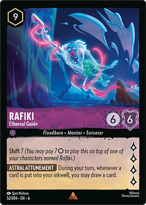 Rafiki - Ethereal Guide (52/204) [Azurite Sea] | Eastridge Sports Cards & Games