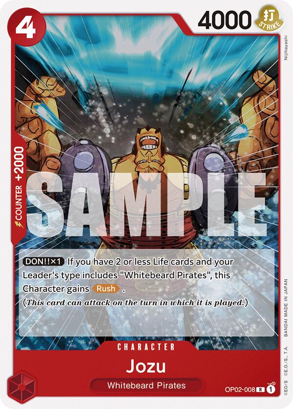 Jozu [Starter Deck: Red Edward.Newgate] | Eastridge Sports Cards & Games
