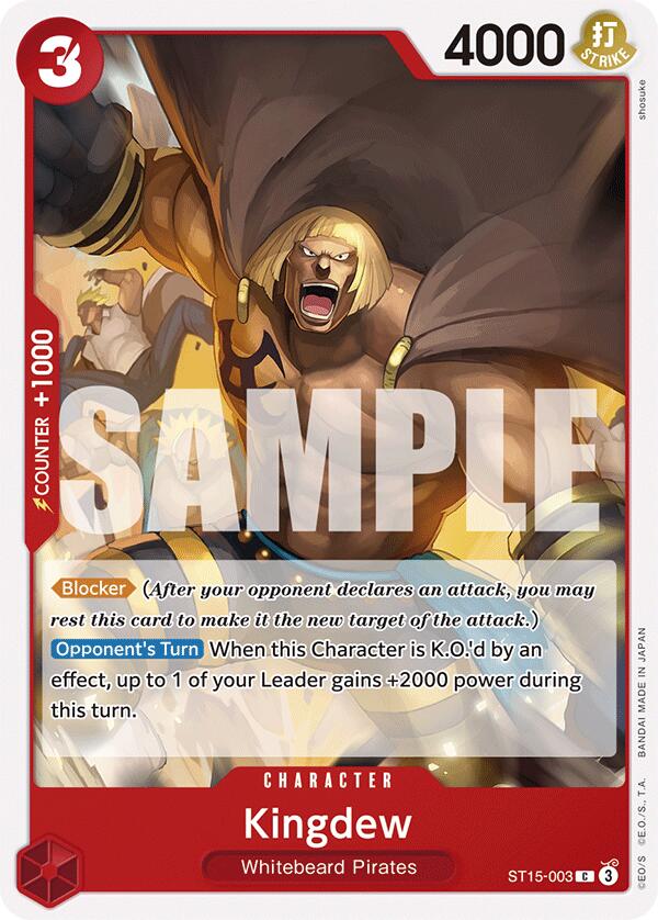 Kingdew [Starter Deck: Red Edward.Newgate] | Eastridge Sports Cards & Games