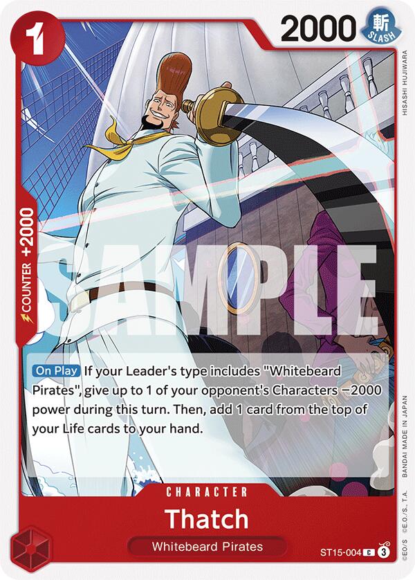 Thatch [Starter Deck: Red Edward.Newgate] | Eastridge Sports Cards & Games