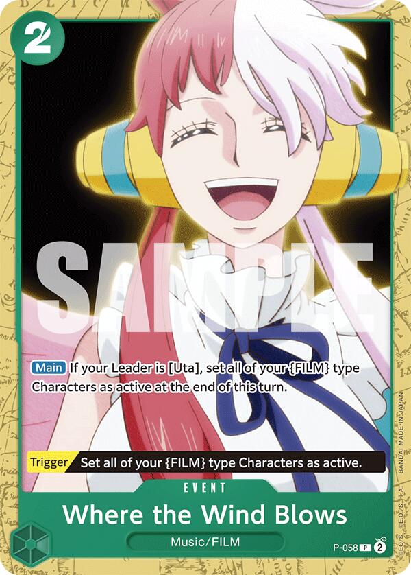 Where the Wind Blows [Starter Deck: GREEN Uta] | Eastridge Sports Cards & Games