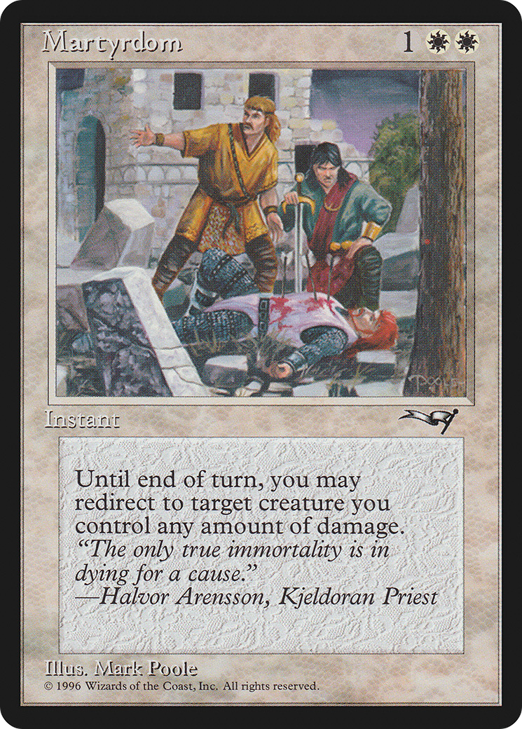 Martyrdom (Dead Man) [Alliances] | Eastridge Sports Cards & Games