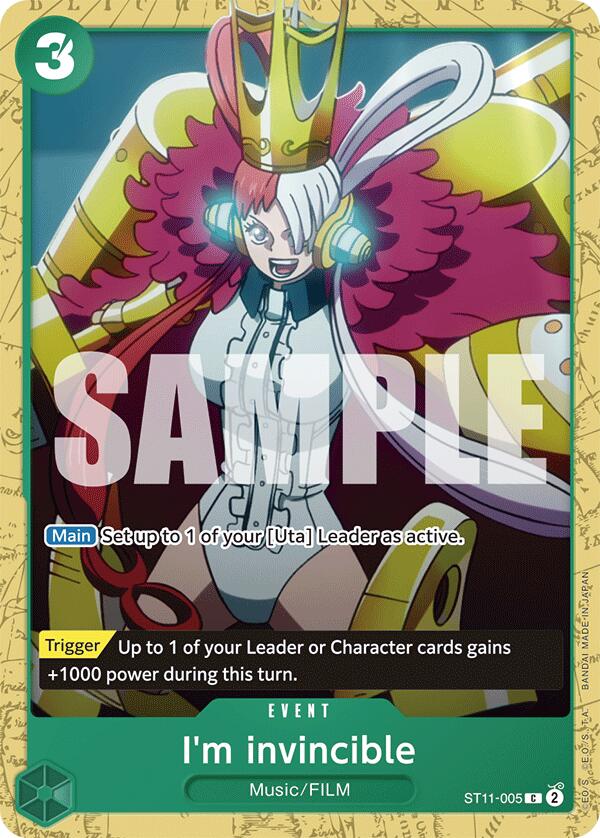 I'm invincible [Starter Deck: GREEN Uta] | Eastridge Sports Cards & Games