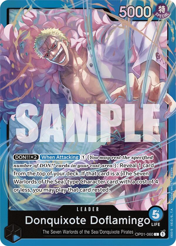 Donquixote Doflamingo [Starter Deck: Blue Donquixote Doflamingo] | Eastridge Sports Cards & Games