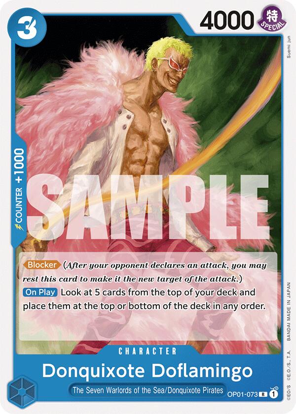 Donquixote Doflamingo [Starter Deck: Blue Donquixote Doflamingo] | Eastridge Sports Cards & Games