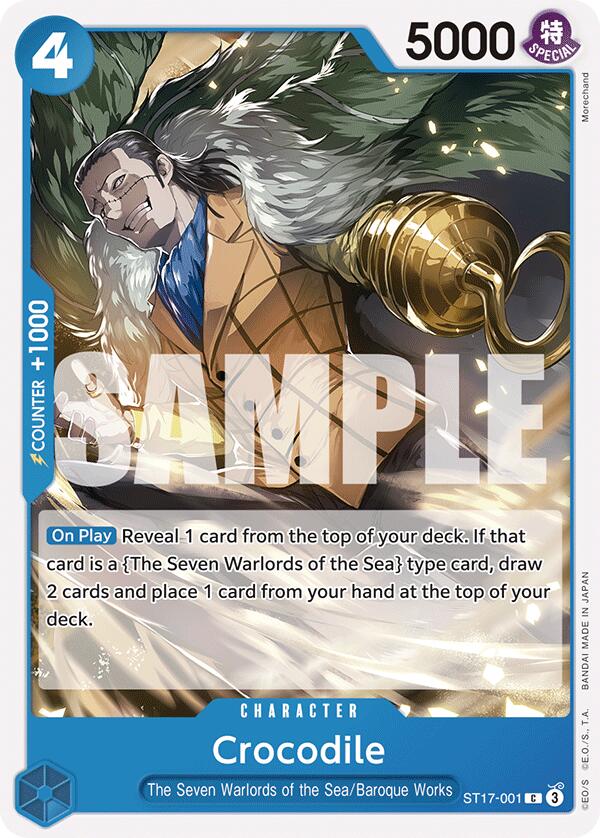 Crocodile [Starter Deck: Blue Donquixote Doflamingo] | Eastridge Sports Cards & Games