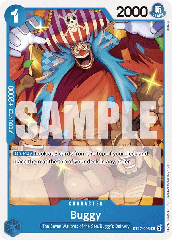 Buggy [Starter Deck: Blue Donquixote Doflamingo] | Eastridge Sports Cards & Games