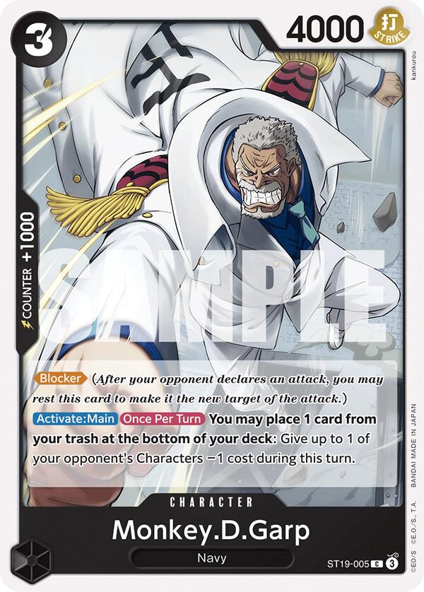 Monkey.D.Garp [Starter Deck: Black Smoker] | Eastridge Sports Cards & Games