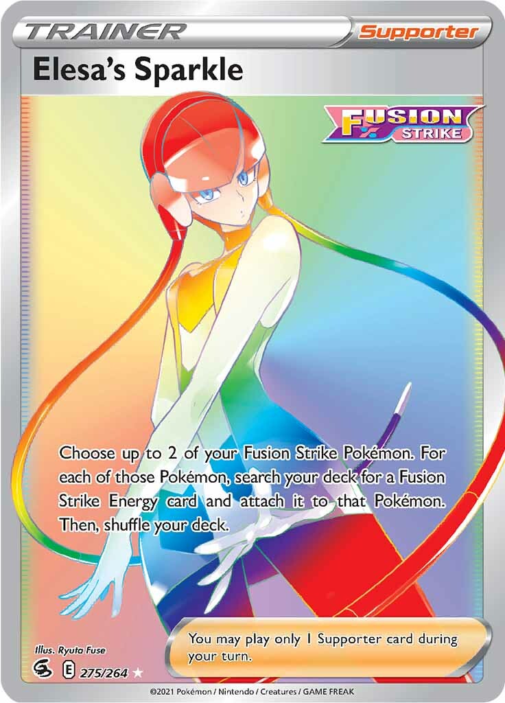 Elesa's Sparkle (275/264) [Sword & Shield: Fusion Strike] | Eastridge Sports Cards & Games